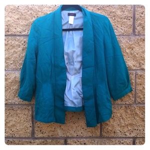 Teal Blazer